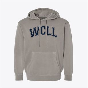 Wisconsin Conservatory Of Lifelong Learning Varsity Arch Pigment-Dyed Hoodie