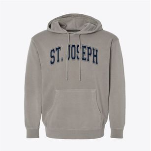 Saint Joseph Elementary School Varsity Arch Pigment-Dyed Hoodie