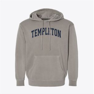 Templeton Middle School Varsity Arch Pigment-Dyed Hoodie