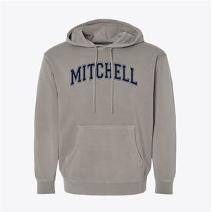 Mitchell Elementary School Varsity Arch Pigment-Dyed Hoodie