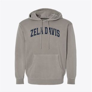 Zela Davis Primary School Varsity Arch Pigment-Dyed Hoodie