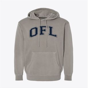 West Hollywood Opportunity Center Varsity Arch Pigment-Dyed Hoodie