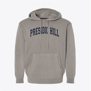 Presidio Hill School Varsity Arch Pigment-Dyed Hoodie