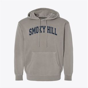 Smoky Hill High School Varsity Arch Pigment-Dyed Hoodie