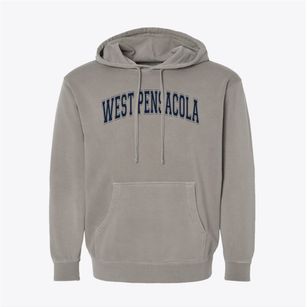 West Pensacola Elementary School Varsity Arch Pigment-Dyed Hoodie
