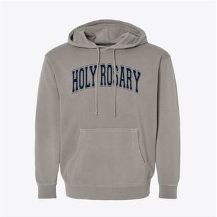Holy Rosary Academy Varsity Arch Pigment-Dyed Hoodie
