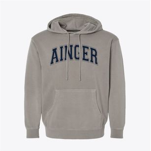 Ainger Middle School Varsity Arch Pigment-Dyed Hoodie