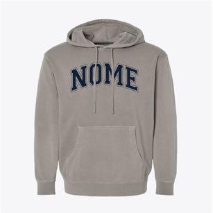 Nome Elementary School Varsity Arch Pigment-Dyed Hoodie