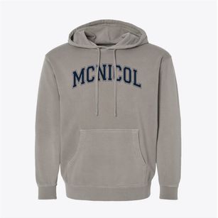 Mcnicol Middle School Varsity Arch Pigment-Dyed Hoodie