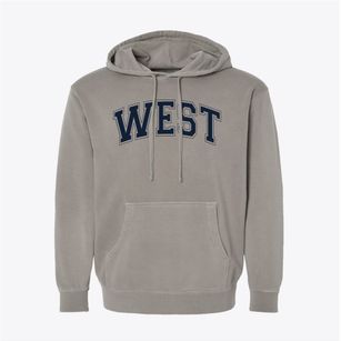 West Elementary School Varsity Arch Pigment-Dyed Hoodie