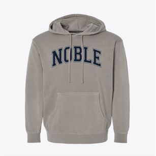 Noble Elementary School Varsity Arch Pigment-Dyed Hoodie