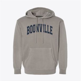 Boonville Junior High School Varsity Arch Pigment-Dyed Hoodie