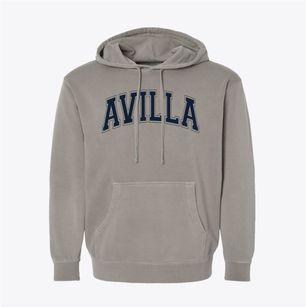 Avilla Elementary School Varsity Arch Pigment-Dyed Hoodie