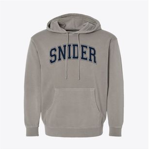 Snider High School Varsity Arch Pigment-Dyed Hoodie