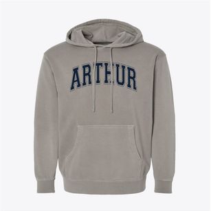 Arthur Elementary School Varsity Arch Pigment-Dyed Hoodie