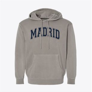 Madrid High School Varsity Arch Pigment-Dyed Hoodie