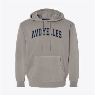 Avoyelles High School Varsity Arch Pigment-Dyed Hoodie