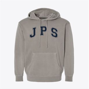 J P S Kindergarten Center Varsity Arch Pigment-Dyed Hoodie
