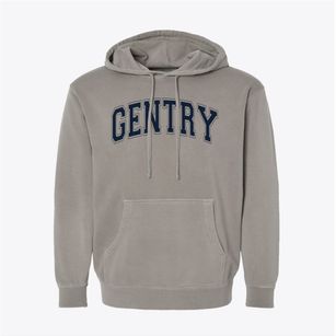 Gentry Primary And Intermediate School Varsity Arch Pigment-Dyed Hoodie