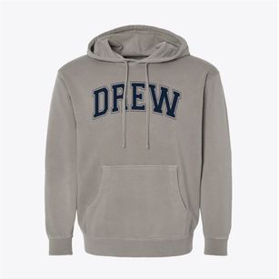 Drew Middle School Varsity Arch Pigment-Dyed Hoodie
