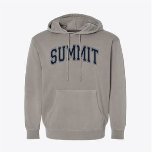 Summit Academy Varsity Arch Pigment-Dyed Hoodie
