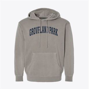 Groveland Park Elementary School Varsity Arch Pigment-Dyed Hoodie