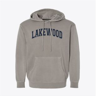 Lakewood Elementary School Varsity Arch Pigment-Dyed Hoodie