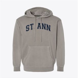 Saint Ann School Varsity Arch Pigment-Dyed Hoodie