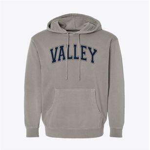 Valley Christian Academy Varsity Arch Pigment-Dyed Hoodie