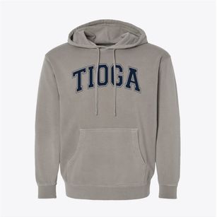 Tioga Center Christian School Varsity Arch Pigment-Dyed Hoodie