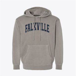 Falkville Elementary School Varsity Arch Pigment-Dyed Hoodie