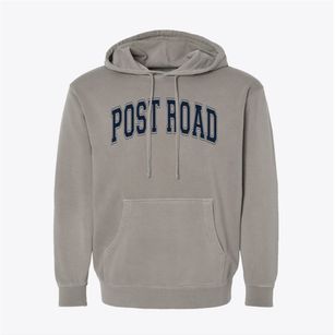 Post Road Elementary School Varsity Arch Pigment-Dyed Hoodie