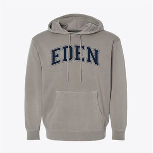 Eden Elementary School Varsity Arch Pigment-Dyed Hoodie