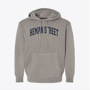 Heman Street School Varsity Arch Pigment-Dyed Hoodie