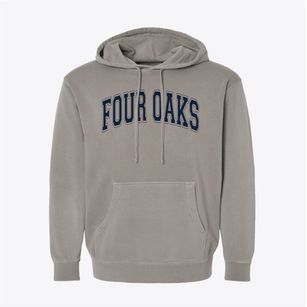 Four Oaks Elementary School Varsity Arch Pigment-Dyed Hoodie