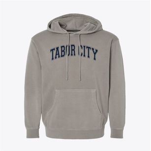 Tabor City Middle School Varsity Arch Pigment-Dyed Hoodie