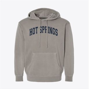 Hot Springs Elementary School Varsity Arch Pigment-Dyed Hoodie