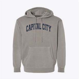Capital City Christian Academy Varsity Arch Pigment-Dyed Hoodie