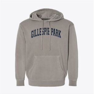 Gillespie Park Elementary School Varsity Arch Pigment-Dyed Hoodie