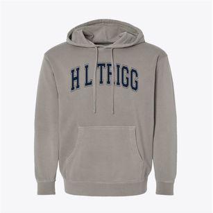 H L Trigg Community School Varsity Arch Pigment-Dyed Hoodie