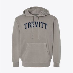 Trevitt Elementary School Varsity Arch Pigment-Dyed Hoodie