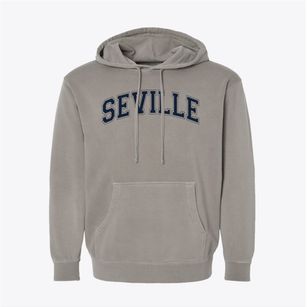 Seville Elementary School Varsity Arch Pigment-Dyed Hoodie