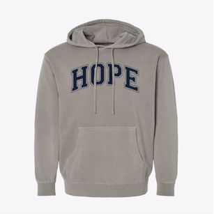 Hope Christian Academy-northwest Varsity Arch Pigment-Dyed Hoodie