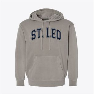 St. Leo Preschool Varsity Arch Pigment-Dyed Hoodie