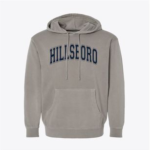Hillsboro Christian Academy Varsity Arch Pigment-Dyed Hoodie