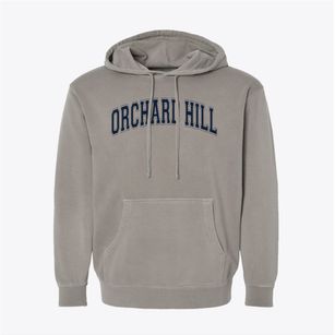 Orchard Hill Elementary School Varsity Arch Pigment-Dyed Hoodie