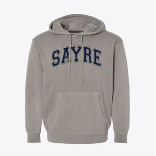 Sayre Elementary School Varsity Arch Pigment-Dyed Hoodie