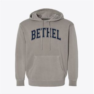 Bethel Christian School Varsity Arch Pigment-Dyed Hoodie