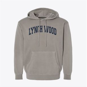 Lynch Wood Elementary School Varsity Arch Pigment-Dyed Hoodie