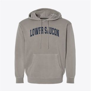 Lower Saucon Elementary School Varsity Arch Pigment-Dyed Hoodie